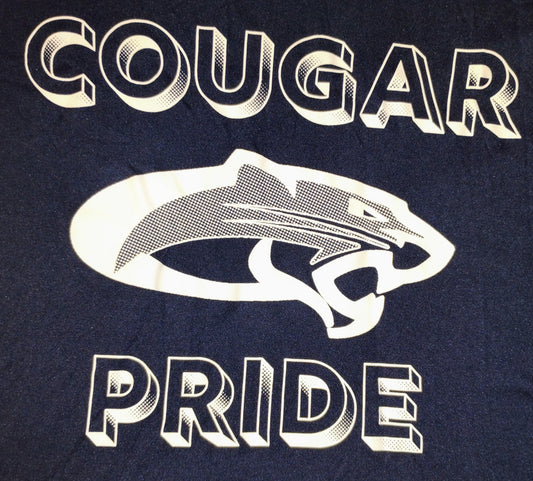 Blue Cougar Pride Shirt